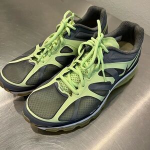 Nike Men's  AirMax FitSole size 12 Yellow/ Green and Gray Athletic Shoes